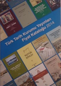 (Turk Tarih Kurumu Yayinlari Fiyat Katalogu 2014, Turkish print, (HZ1356