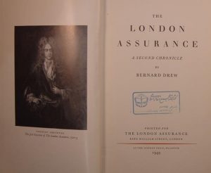 (THE LONDON ASSURANCE, A SECOND CHRONICLE BY BERNARD DREW, (SZ1712