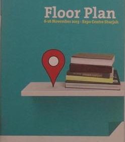 Floor Plan, 6-16 November 2013- Expo Center Sharjah, چاپ شارجه, (HZ1951)