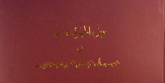 عين الحيوة و دو رساله ديگر در چوب چيني, این کتاب از مجموعۀ عکسی مؤسسۀ مطالعات تاریخ پزشکی، طب اسلامی و مکمل (مرحوم دکتر محمدمهدی اصفهانی) می باشد, (HZ3523)