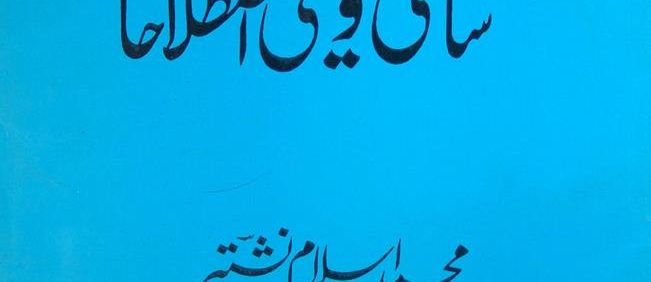 کشاف سائنسی و تکنیکی و اصطلاحات, محمد اسلام نشتر, اسلام آباد, چاپ پاکستان, (MZ3549)