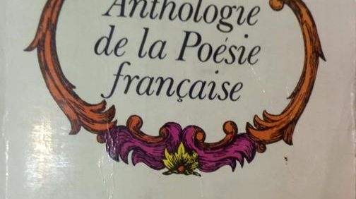 anthologie de la Poesie francaise, Georges Pompidou, کمی رطوبت دیده, (HZ1287P)